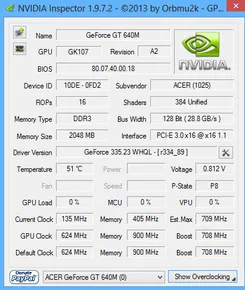 NVIDIA Inspector НВИДИА Инспектор — скриншот 1